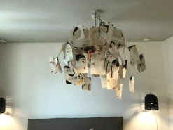 Ingo Maurer Lampada a sospensione Zettel'z limited edition in Offerta Outlet- Lampade A Sospensione