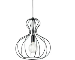 Artigianale Lampada Tris lampade a sospensione ampolla di ideal lux a PREZZI OUTLET- Lampade A Sospensione