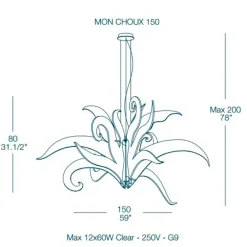 New Lampada Mon choux a PREZZI OUTLET Lampade A Sospensione