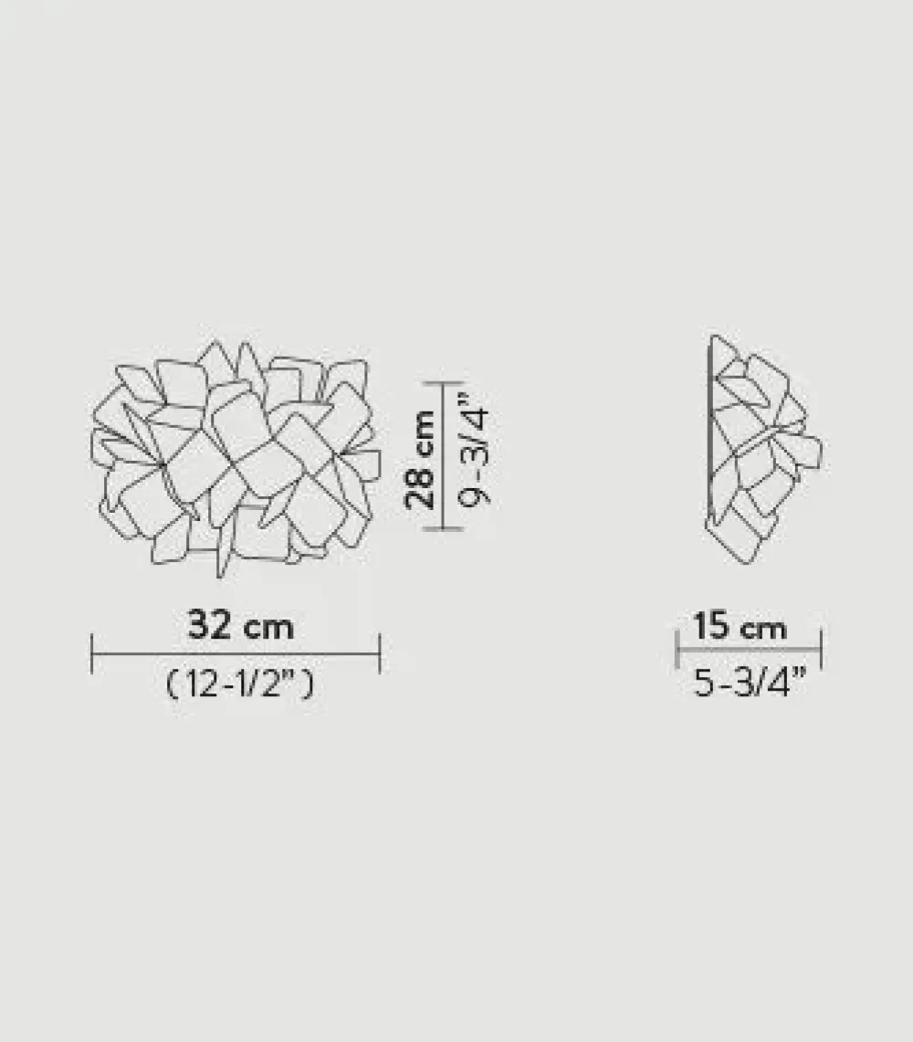 Sale Lampada da parete Clizia mama non mama applique in Offerta Outlet Applique Da Parete