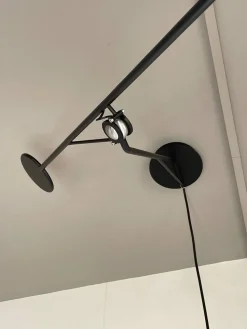 Discount Lampada da parete Aaro wall sw Nero a prezzi convenienti Applique Da Parete