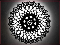 Lampada da parete stile Design Donna rosa in offerta^Artigianale