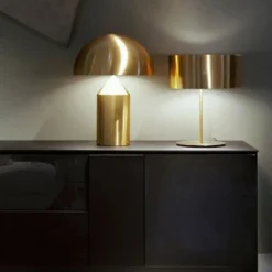 O-Luce Lampada da tavolo Atollo 433 oro a prezzo scontato- Lampade Da Tavolo