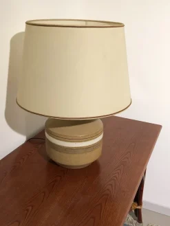 Discount Lampada da tavolo Greta Ambra a prezzi outlet Lampade Da Tavolo