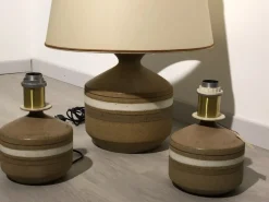 Discount Lampada da tavolo Greta Ambra a prezzi outlet Lampade Da Tavolo