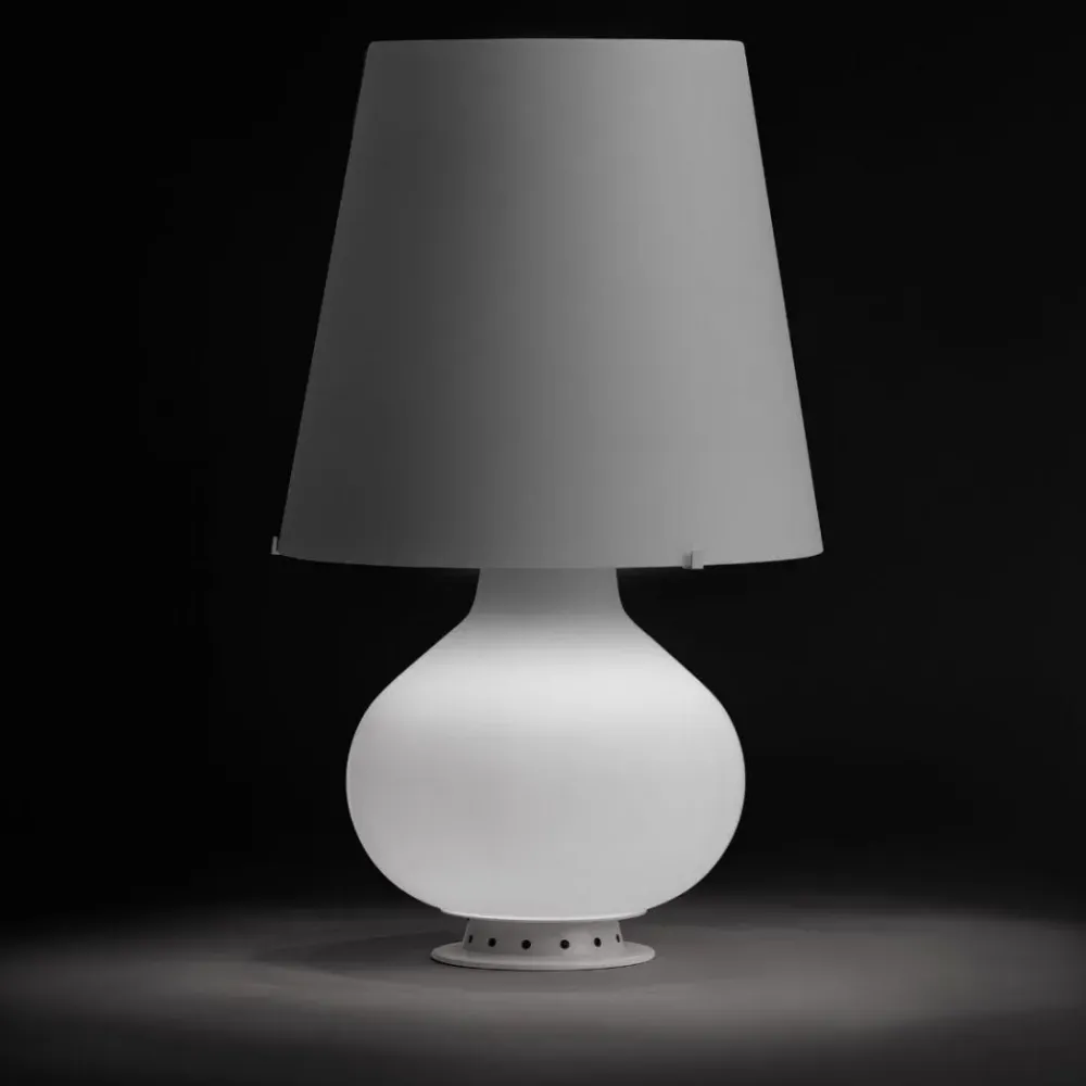 Hot Lampada da tavolo in vetro Fontana grande a prezzo Outlet Lampade Da Tavolo