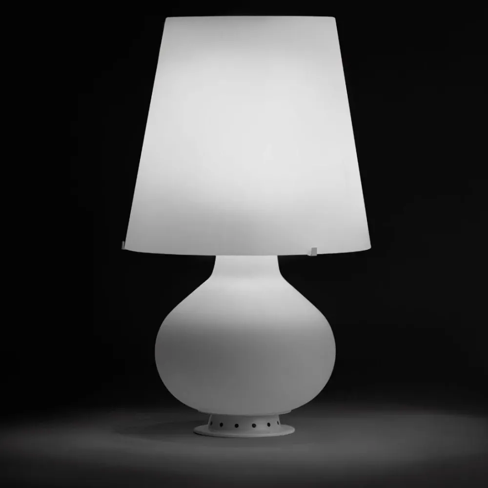 Hot Lampada da tavolo in vetro Fontana grande a prezzo Outlet Lampade Da Tavolo