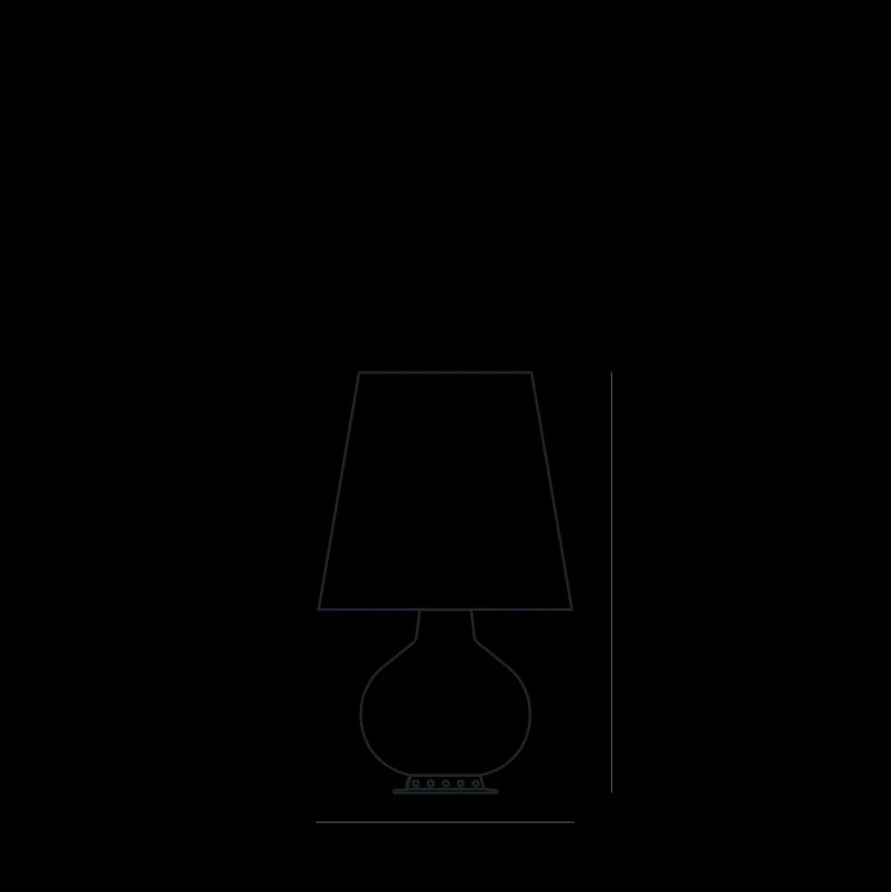 Hot Lampada da tavolo in vetro Fontana grande a prezzo Outlet Lampade Da Tavolo