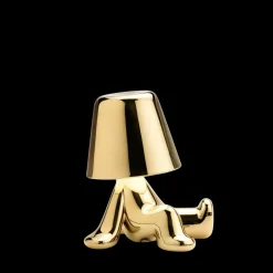Qeeboo Lampada da tavolo Lampada fratelli d’oro bob a prezzo Outlet- Lampade Da Tavolo