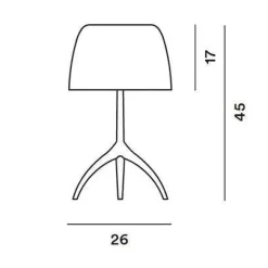 Sale Lampada da tavolo Lumiere grande lampada in Offerta Outlet Lampade Da Tavolo