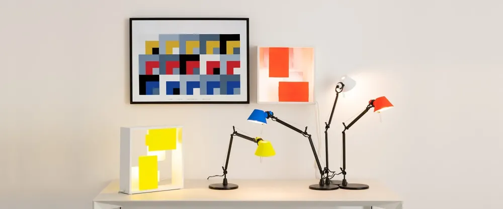 Lampada da tavolo Tolomeo micro bicolor con un ribasso esclusivo^Artemide Discount