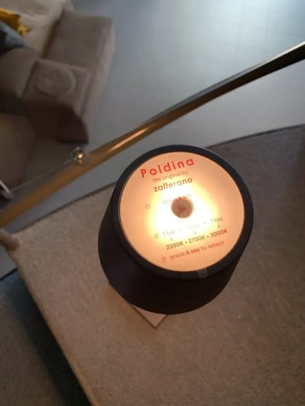 New Lampada da tavolo Poldina stile Design a prezzi convenienti Lampade Da Tavolo