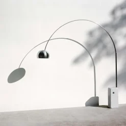 Flos Lampada da terra Arco led in Offerta Outlet- Lampade Da Terra