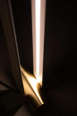 Artigianale Lampada da terra Nastro Nero in offerta- Lampade Da Terra