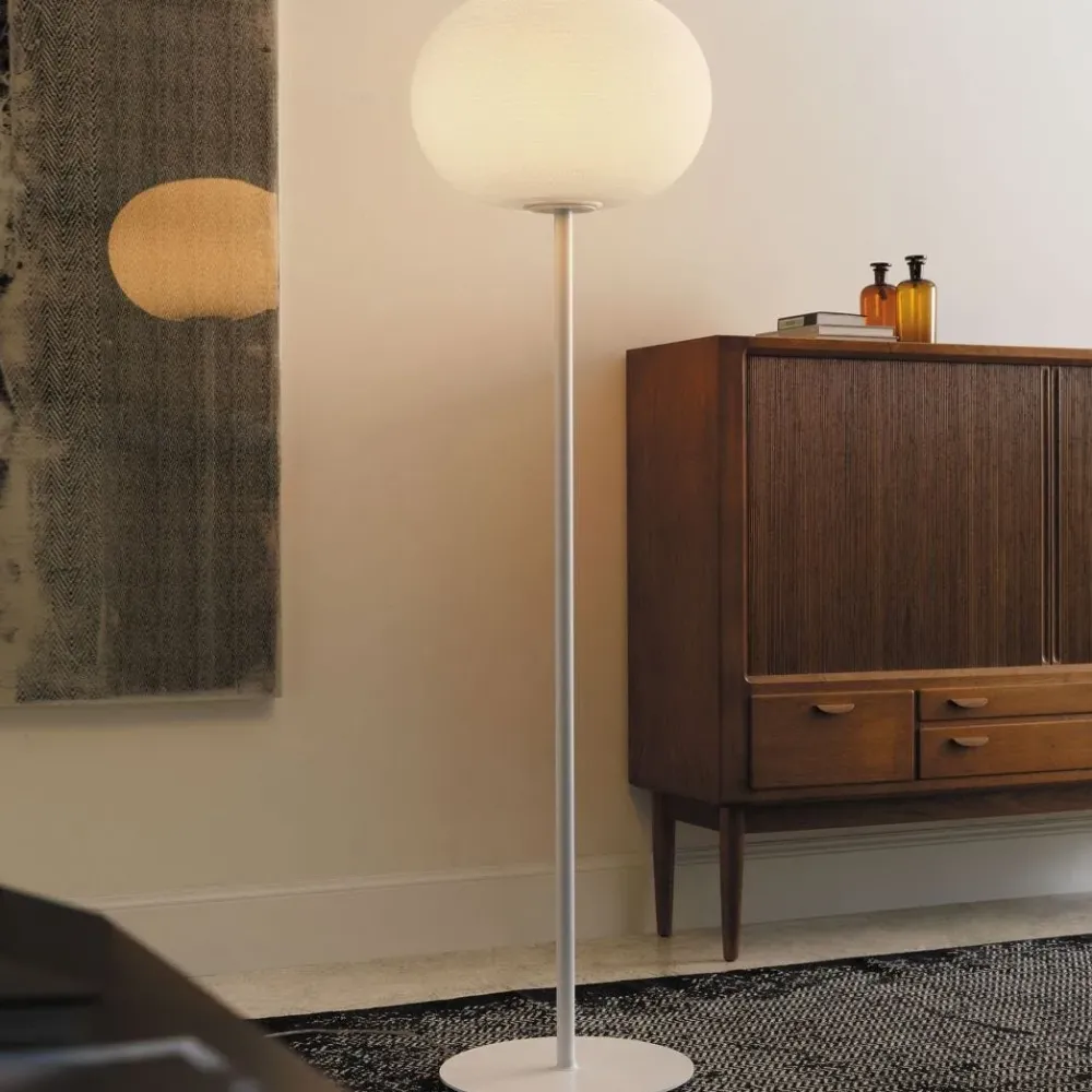 New Lampada da terra Bianca , prezzo scontato! Lampade Da Terra