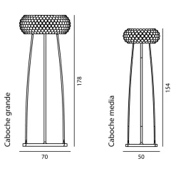 Best Lampada da terra Caboche terra a prezzo scontato Lampade Da Terra
