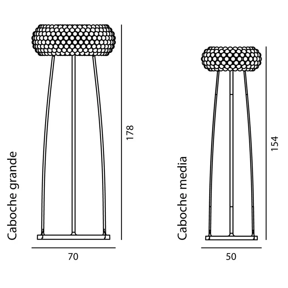 Best Lampada da terra Caboche terra a prezzo scontato Lampade Da Terra