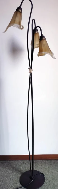 Euro 90 Lampada da terra Lampada e lumetto st703/3 stile Classica in offerta- Lampade Da Terra