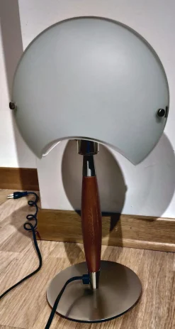 Outlet Lampada da terra in metallo Vetro-ciliegio a prezzo Outlet Lampade Da Terra