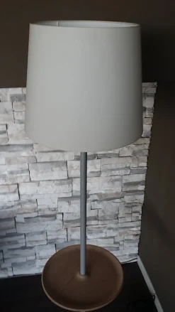 New Lampada da terra Interni Luce carlotta rovere con SCONTO 48% Lampade Da Terra