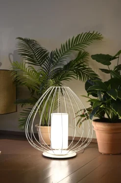 Karman Lampada da terra Cell Bianco con forte sconto- Lampade Da Terra