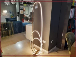 Ondaluce Lampada da terra Golden stile Design con forte sconto- Lampade Da Terra