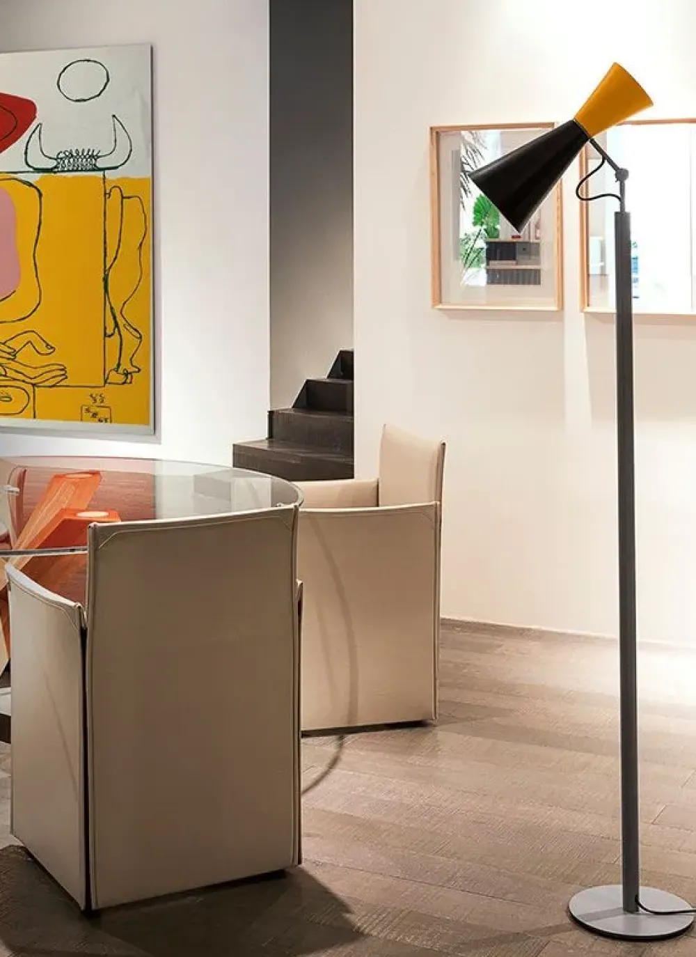 Lampada da terra Parliament terra a prezzo Outlet^Nemo New