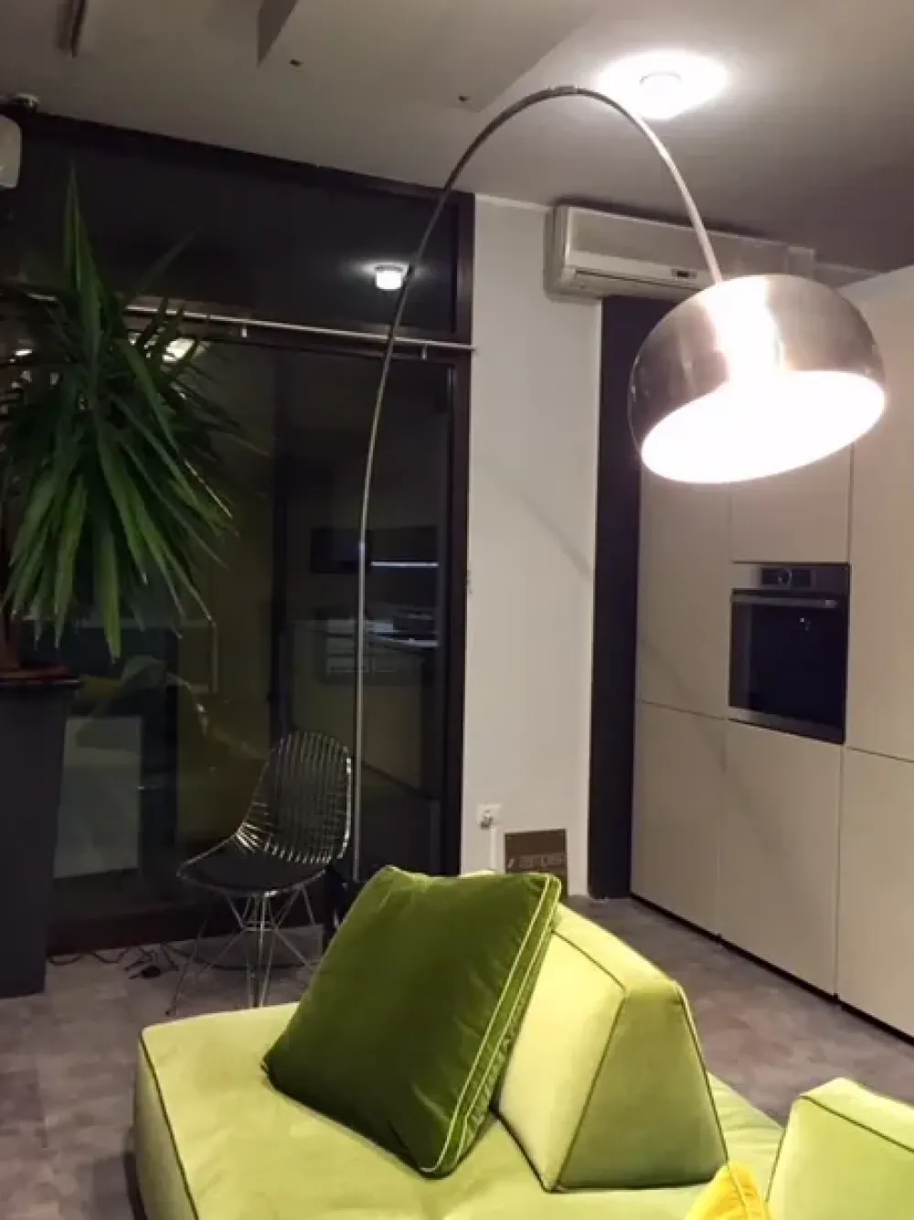 Outlet Lampada da terra stile Design Arco - 375a con forte sconto Lampade Da Terra