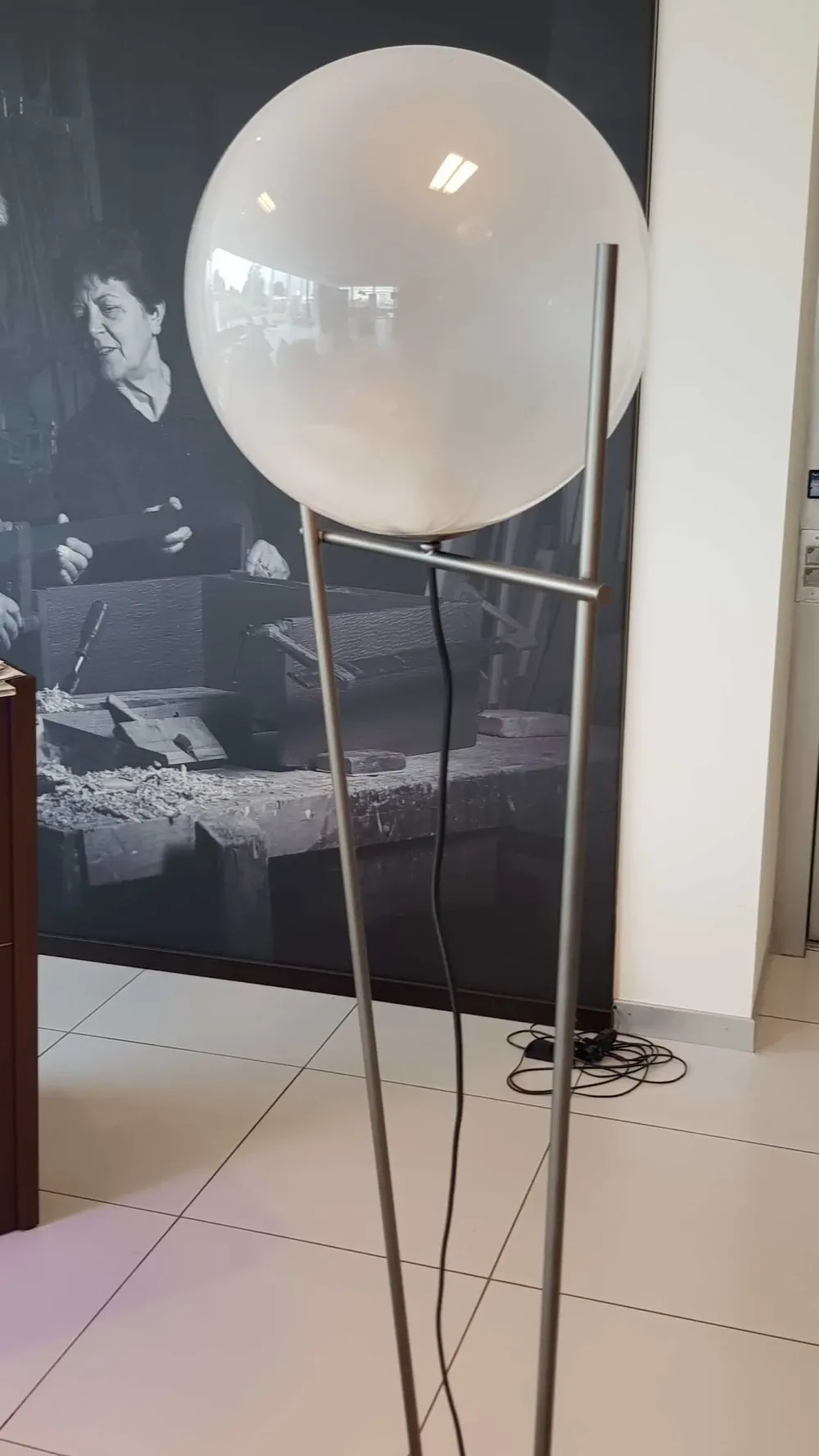 Ditre Italia Lampada da terra stile Moderno Tondina in offerta- Lampade Da Terra