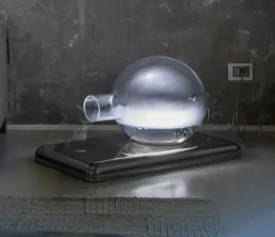 Trecinquezeroluce Lampada da terra Dama by Marco Rota in cristallo- Lampade Da Terra