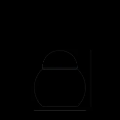 Lampada Daruma grande, scontata. Lampade Da Tavolo