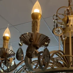 Lampada Lampadaio classico a 15 luci a PREZZI OUTLET^Dialma Brown Discount