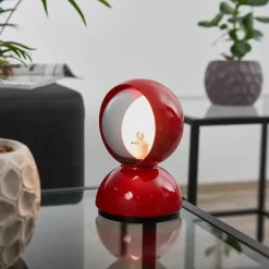 Collezione esclusiva Lampada Eclisse rosso artemide lampada da tavolo in OFFERTA OUTLET- Lampade Da Tavolo