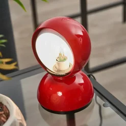 Collezione esclusiva Lampada Eclisse rosso artemide lampada da tavolo in OFFERTA OUTLET- Lampade Da Tavolo