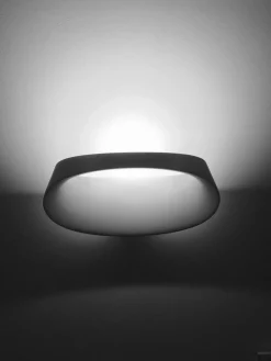 Fontana Arte Lampada LED Bonnet, Bianco, prezzi outlet online.- Applique Da Parete