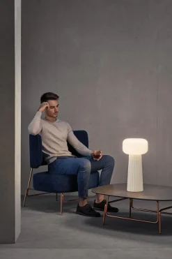 Sale Lampada Mantra 7248 faro lampada da tavolo bianco in OFFERTA OUTLET Lampade Da Tavolo