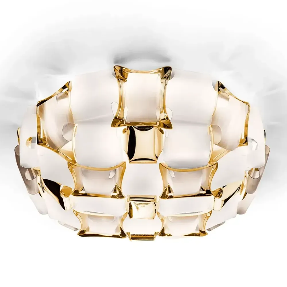 Lampada Mida medium gold plafoniera in OFFERTA OUTLET^Slamp Outlet