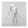 Seletti Lampada Monkey lamp white a PREZZI OUTLET- Lampade Da Tavolo