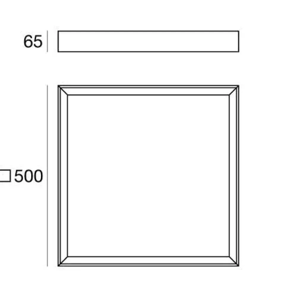 Linea Light Lampada Tara 8332 45w plafoniera led in OFFERTA OUTLET- Plafoniere Da Soffitto