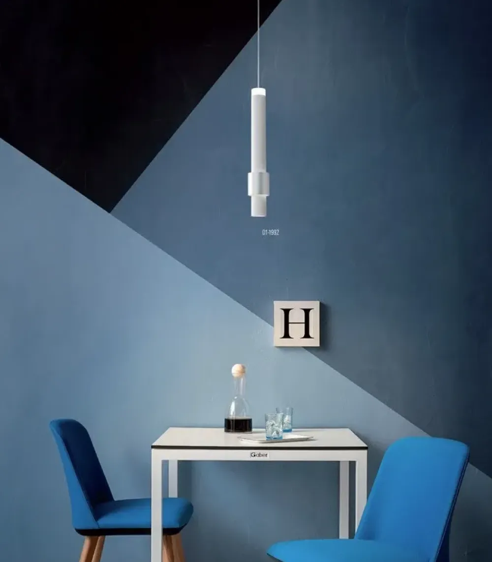 Collezione esclusiva Lampada Tycon bianco redo sospensione led in OFFERTA OUTLET- Lampade A Sospensione