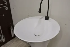 Mastella Lavabo in Solid surface modello Hilton next 01 a marchio a prezzi outlet- Lavabo