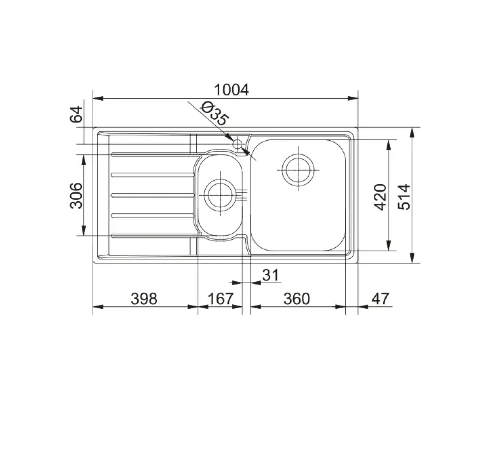 Lavello Nex 251 ad un prezzo mai così piccolo^Franke Clearance