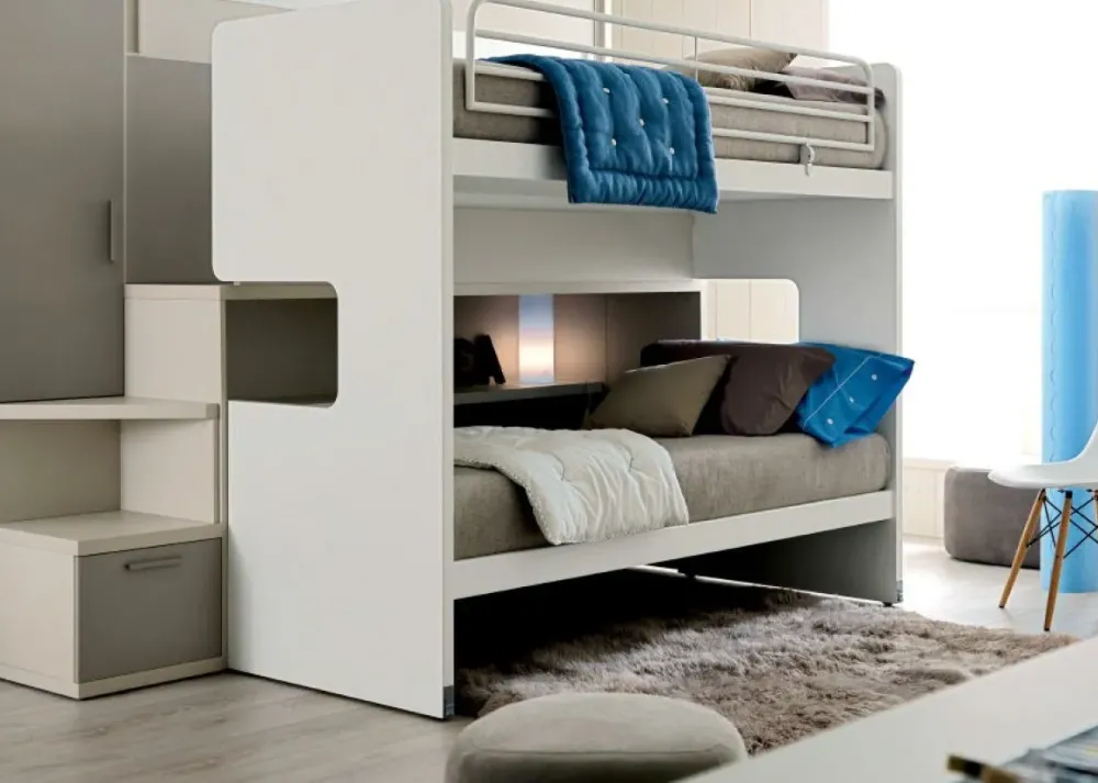 Outlet Letto a Castello Roy scorrevole Camerette