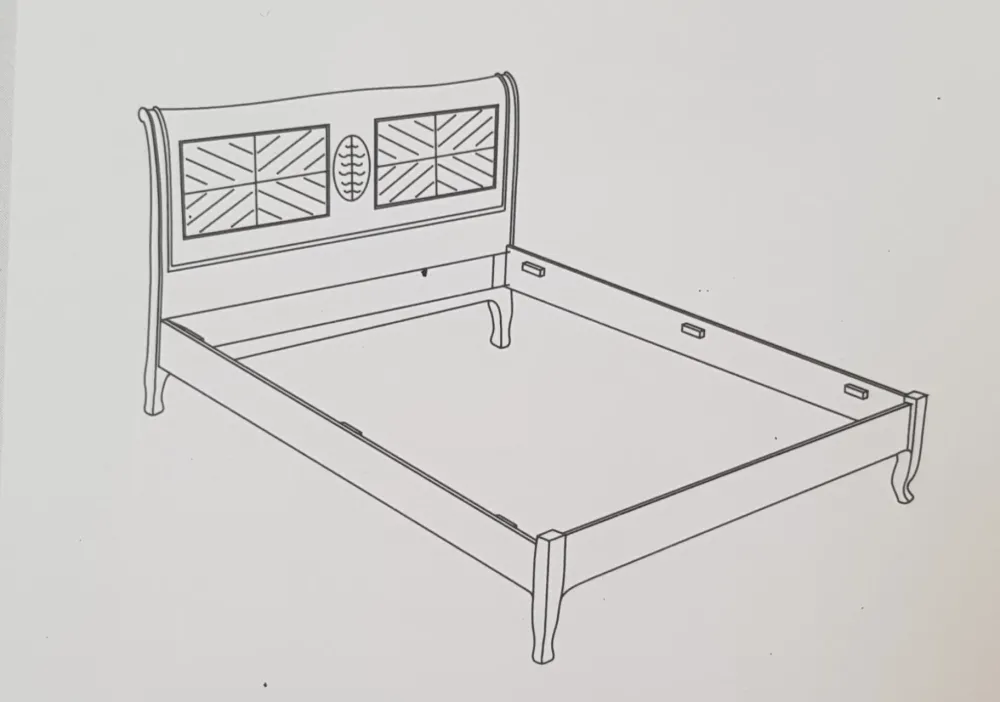 Decor Art Letto Art. 920/b SCONTATO a PREZZI OUTLET- Letti