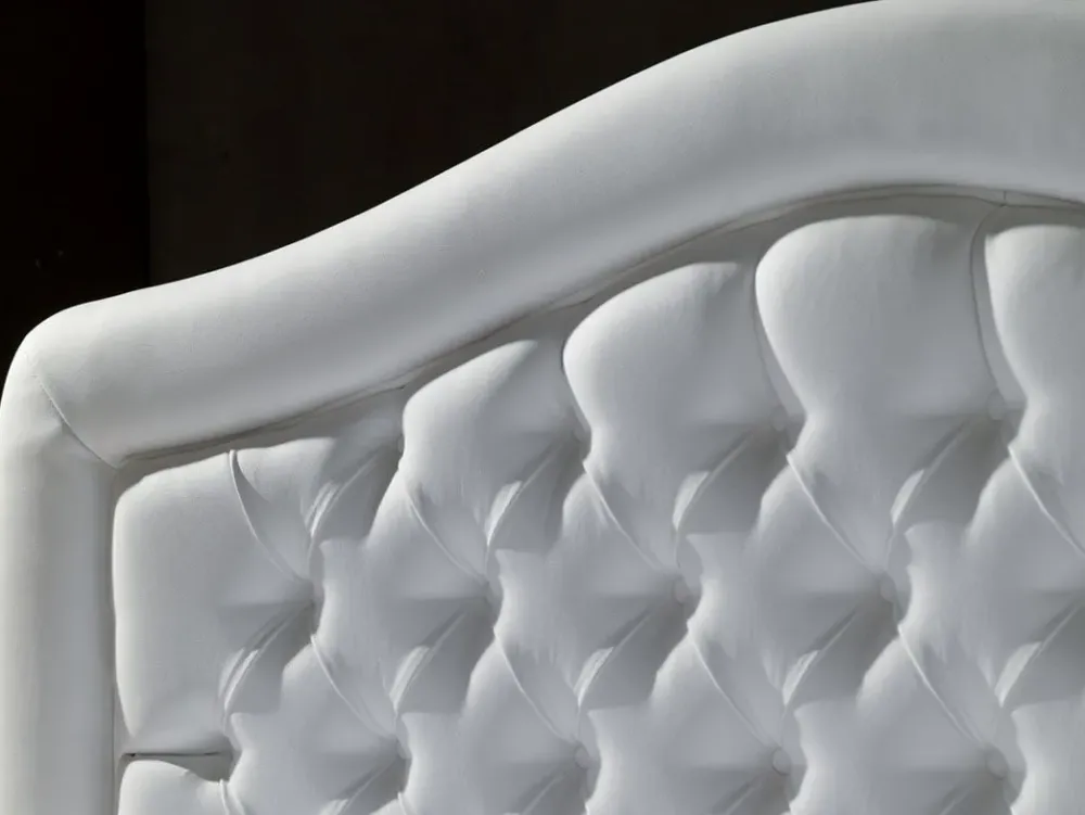 Artigianale Letto Avorio SCONTATO a PREZZI OUTLET- Letti