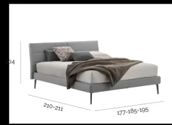 V&nice LETTO Berry a PREZZI OUTLET- Letti