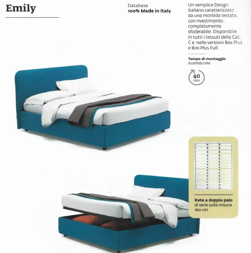 Noctis LETTO Capri gin emily a PREZZI OUTLET- Letti