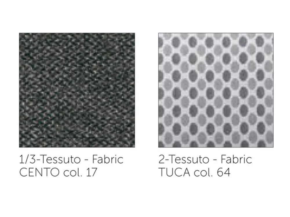 Stilfar Italia LETTO Carolina 2 tessuti Stilfar a PREZZI OUTLET- Letti