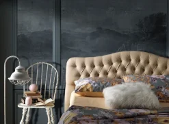 New Letto classico con contenitore Bernini a prezzo ribassato Letti