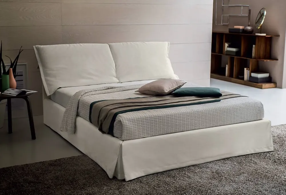 Letto classico con contenitore Emily a prezzo scontato^Felis Discount